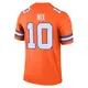 Legend Orange Men's Bo Nix Denver Broncos Alternate Mile High Collection 1977 Throwback Jersey