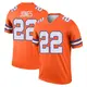 Legend Orange Men's Brandon Jones Denver Broncos Alternate Mile High Collection 1977 Throwback Jersey