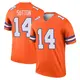 Legend Orange Men's Courtland Sutton Denver Broncos Alternate Mile High Collection 1977 Throwback Jersey