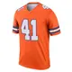 Legend Orange Men's Drew Sanders Denver Broncos Alternate Mile High Collection 1977 Throwback Jersey