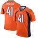 Legend Orange Men's Drew Sanders Denver Broncos Jersey