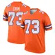 Legend Orange Men's Frank Crum Denver Broncos Alternate Mile High Collection 1977 Throwback Jersey