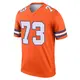 Legend Orange Men's Frank Crum Denver Broncos Alternate Mile High Collection 1977 Throwback Jersey