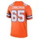 Legend Orange Men's Gary Zimmerman Denver Broncos Alternate Mile High Collection 1977 Throwback Jersey