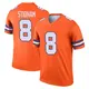 Legend Orange Men's Jarrett Stidham Denver Broncos Alternate Mile High Collection 1977 Throwback Jersey