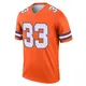 Legend Orange Men's Javonte Williams Denver Broncos Alternate Mile High Collection 1977 Throwback Jersey