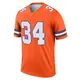 Legend Orange Men's JL Skinner Denver Broncos Alternate Mile High Collection 1977 Throwback Jersey