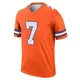 Legend Orange Men's John Elway Denver Broncos Alternate Mile High Collection 1977 Throwback Jersey