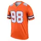 Legend Orange Men's John Franklin-Myers Denver Broncos Alternate Mile High Collection 1977 Throwback Jersey