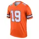 Legend Orange Men's Jordan Leslie Denver Broncos Alternate Mile High Collection 1977 Throwback Jersey