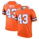 Legend Orange Men's Keidron Smith Denver Broncos Alternate Mile High Collection 1977 Throwback Jersey