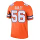 Legend Orange Men's Levelle Bailey Denver Broncos Alternate Mile High Collection 1977 Throwback Jersey