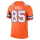 Legend Orange Men's Lucas Krull Denver Broncos Alternate Mile High Collection 1977 Throwback Jersey