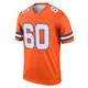 Legend Orange Men's Luke Wattenberg Denver Broncos Alternate Mile High Collection 1977 Throwback Jersey