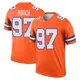 Legend Orange Men's Malcolm Roach Denver Broncos Alternate Mile High Collection 1977 Throwback Jersey