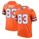 Legend Orange Men's Michael Bandy Denver Broncos Alternate Mile High Collection 1977 Throwback Jersey