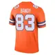 Legend Orange Men's Michael Bandy Denver Broncos Alternate Mile High Collection 1977 Throwback Jersey