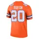 Legend Orange Men's Michael Burton Denver Broncos Alternate Mile High Collection 1977 Throwback Jersey