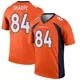 Legend Orange Men's Shannon Sharpe Denver Broncos Jersey