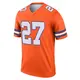 Legend Orange Men's Steve Atwater Denver Broncos Alternate Mile High Collection 1977 Throwback Jersey