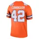 Legend Orange Men's Zach Cunningham Denver Broncos Alternate Mile High Collection 1977 Throwback Jersey