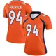 Legend Orange Women's Aaron Patrick Denver Broncos Jersey