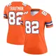 Legend Orange Women's Adam Trautman Denver Broncos Alternate Mile High Collection 1977 Throwback Jersey