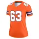 Legend Orange Women's Alex Palczewski Denver Broncos Alternate Mile High Collection 1977 Throwback Jersey