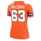 Legend Orange Women's Alex Palczewski Denver Broncos Alternate Mile High Collection 1977 Throwback Jersey