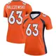 Legend Orange Women's Alex Palczewski Denver Broncos Jersey