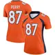 Legend Orange Women's A.T. Perry Denver Broncos Jersey