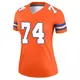 Legend Orange Women's Ben Powers Denver Broncos Alternate Mile High Collection 1977 Throwback Jersey