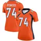 Legend Orange Women's Ben Powers Denver Broncos Jersey