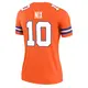 Legend Orange Women's Bo Nix Denver Broncos Alternate Mile High Collection 1977 Throwback Jersey