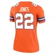 Legend Orange Women's Brandon Jones Denver Broncos Alternate Mile High Collection 1977 Throwback Jersey