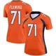 Legend Orange Women's Cam Fleming Denver Broncos Jersey