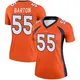 Legend Orange Women's Cody Barton Denver Broncos Jersey