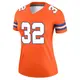 Legend Orange Women's Delarrin Turner-Yell Denver Broncos Alternate Mile High Collection 1977 Throwback Jersey