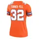 Legend Orange Women's Delarrin Turner-Yell Denver Broncos Alternate Mile High Collection 1977 Throwback Jersey