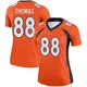 Legend Orange Women's Demaryius Thomas Denver Broncos Jersey