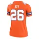 Legend Orange Women's Devon Key Denver Broncos Alternate Mile High Collection 1977 Throwback Jersey