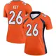 Legend Orange Women's Devon Key Denver Broncos Jersey