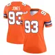 Legend Orange Women's D.J. Jones Denver Broncos Alternate Mile High Collection 1977 Throwback Jersey