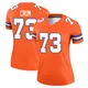 Legend Orange Women's Frank Crum Denver Broncos Alternate Mile High Collection 1977 Throwback Jersey