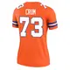 Legend Orange Women's Frank Crum Denver Broncos Alternate Mile High Collection 1977 Throwback Jersey