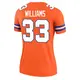 Legend Orange Women's Javonte Williams Denver Broncos Alternate Mile High Collection 1977 Throwback Jersey