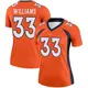 Legend Orange Women's Javonte Williams Denver Broncos Jersey