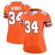 Legend Orange Women's JL Skinner Denver Broncos Alternate Mile High Collection 1977 Throwback Jersey