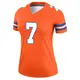 Legend Orange Women's John Elway Denver Broncos Alternate Mile High Collection 1977 Throwback Jersey