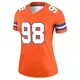 Legend Orange Women's John Franklin-Myers Denver Broncos Alternate Mile High Collection 1977 Throwback Jersey